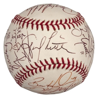 Boston Red Sox 2003 Team Signed Baseball